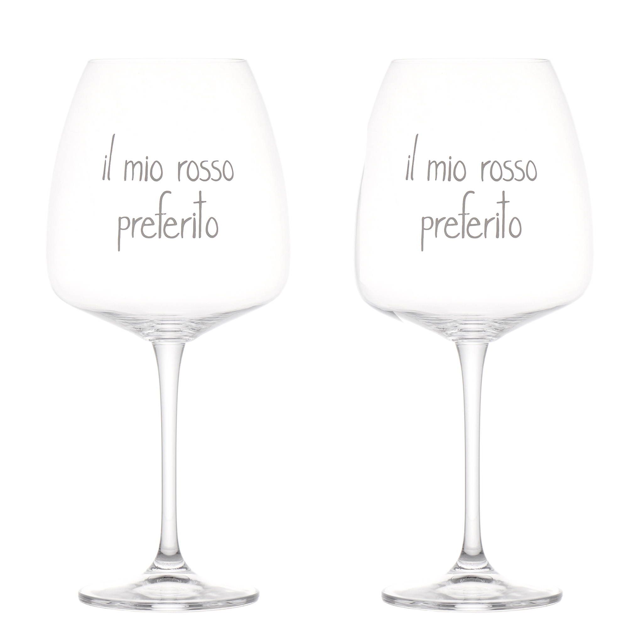 Set di 2 calici Il mio rosso preferito Simple Day da 77 cl