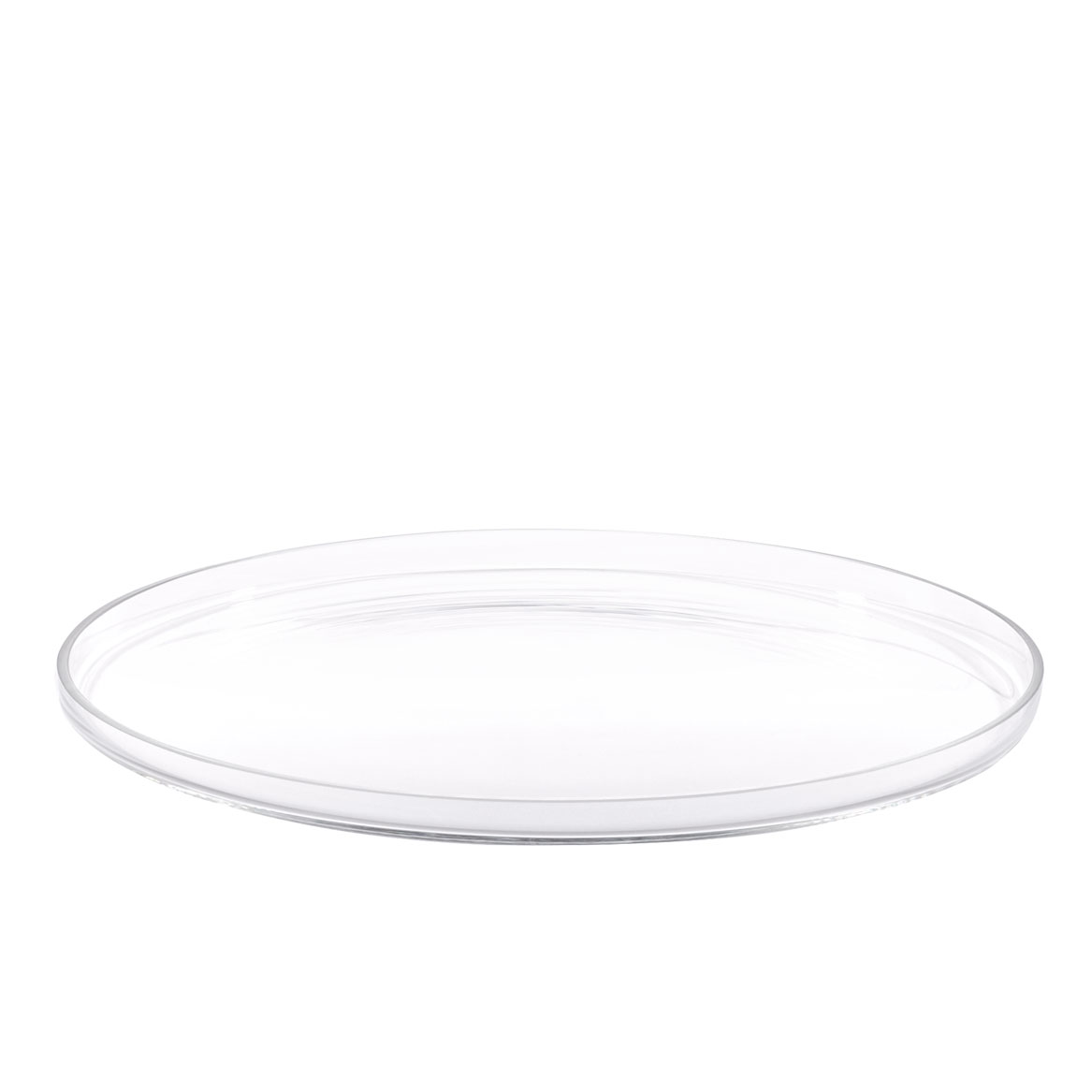 Piatto per dolci e torte in vetro trasparente 30 cm Simple Day